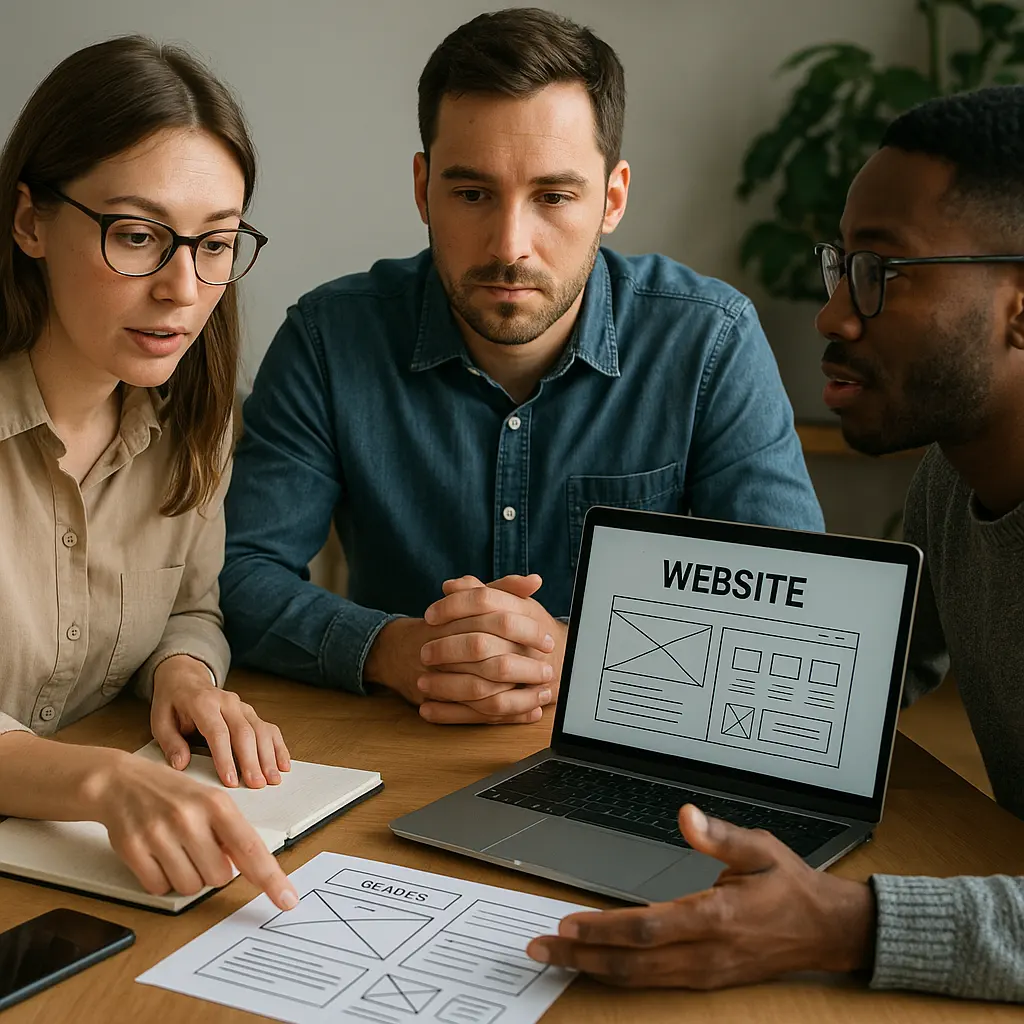 Analyse stratégique d’un projet de création de site web à Mulhouse avec définition des objectifs et de la structure