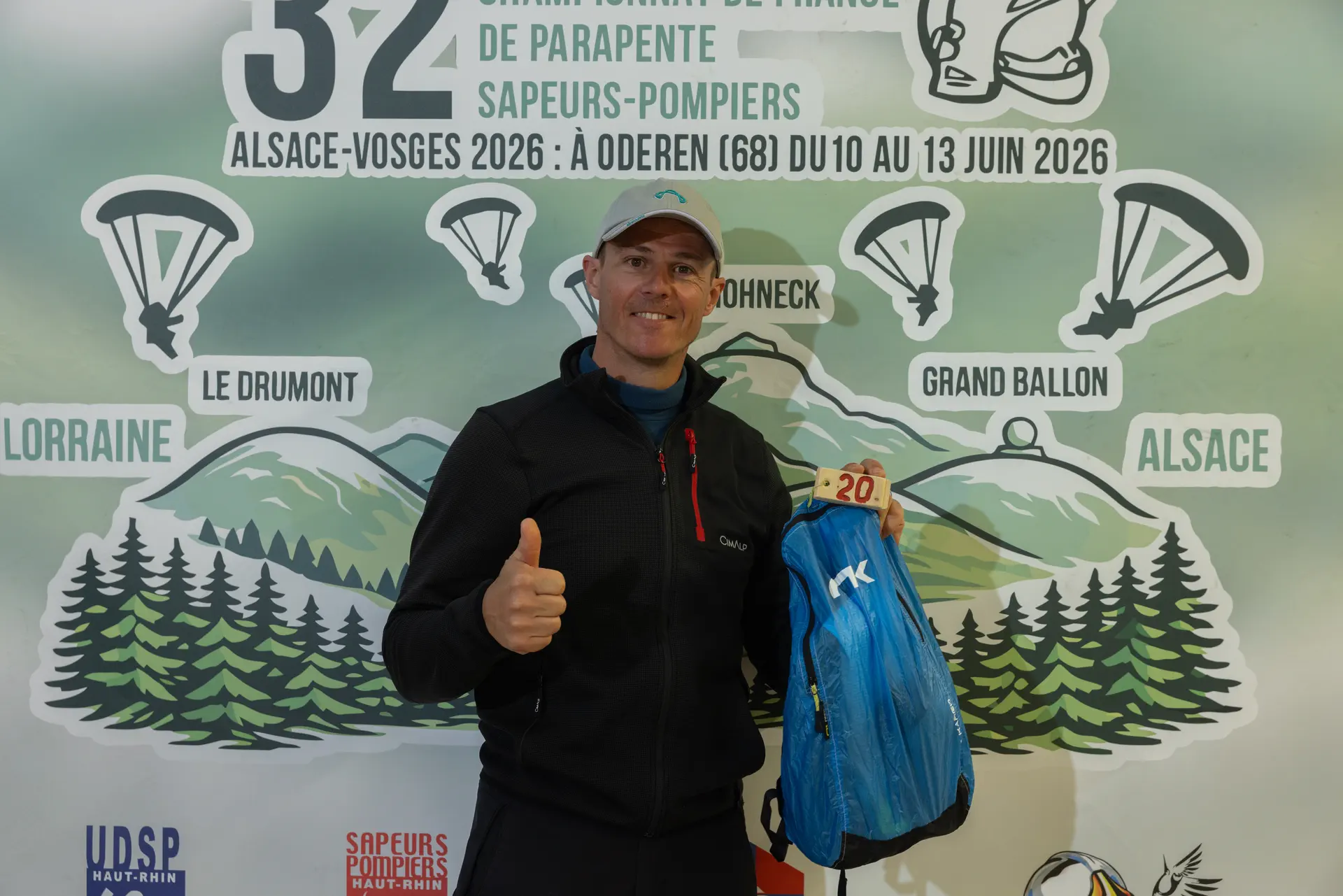 Accueil CDF parapente des pompiers-75_resultat
